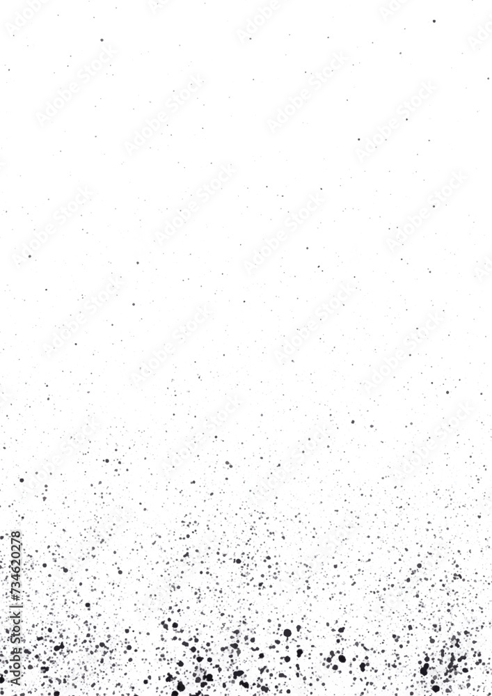 Fototapeta premium Grunge dot, dust, old, texture overlay pattern on white empty, background a4 poster or banner vector illustration