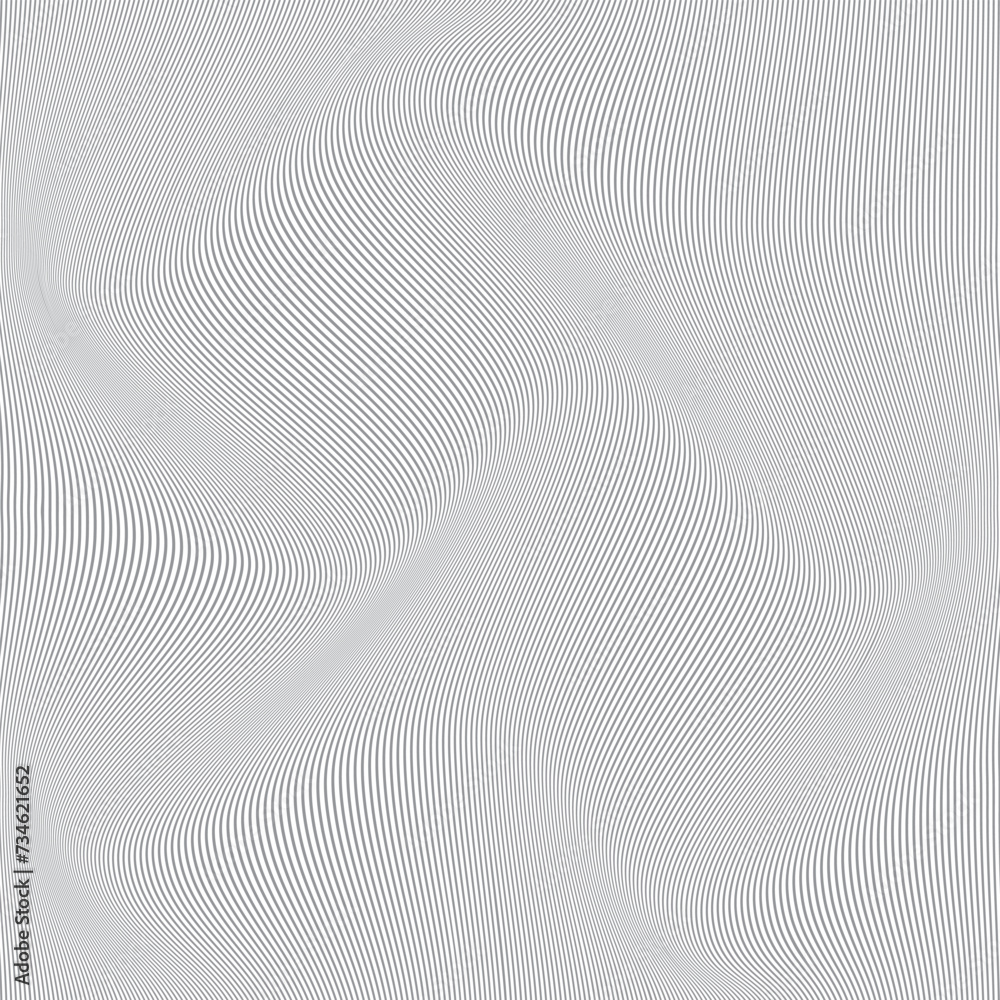 abstract seamless repeatable grey slanting wave line pattern.