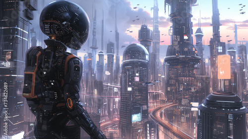 ロボットと未来の都市 AI