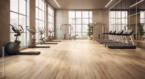 gym exercise room photo
