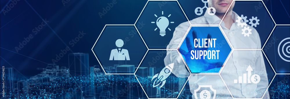Business, Technology, Internet and network concept. Technical Support Center customer service. Business, Technology, Internet and network concept. Technical Support Center customer service.