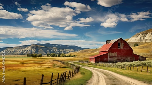 ranch montana farm photo