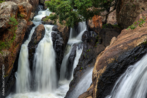 Little Millstream Falls near Ravenshoe  Queensland  Australia