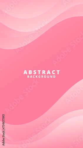 Abstract background pink color with wavy lines and gradients is a versatile asset suitable for various design projects such as websites, presentations, print materials, social media posts