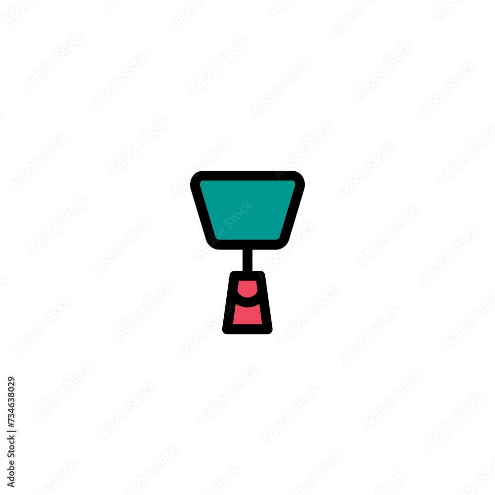 Cleaner Hair Broom Filled Outline Icon Cleaner Hair Broom Filled Outline Icon