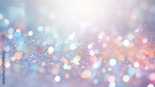 glitter vintage lights bokeh lights with confetti