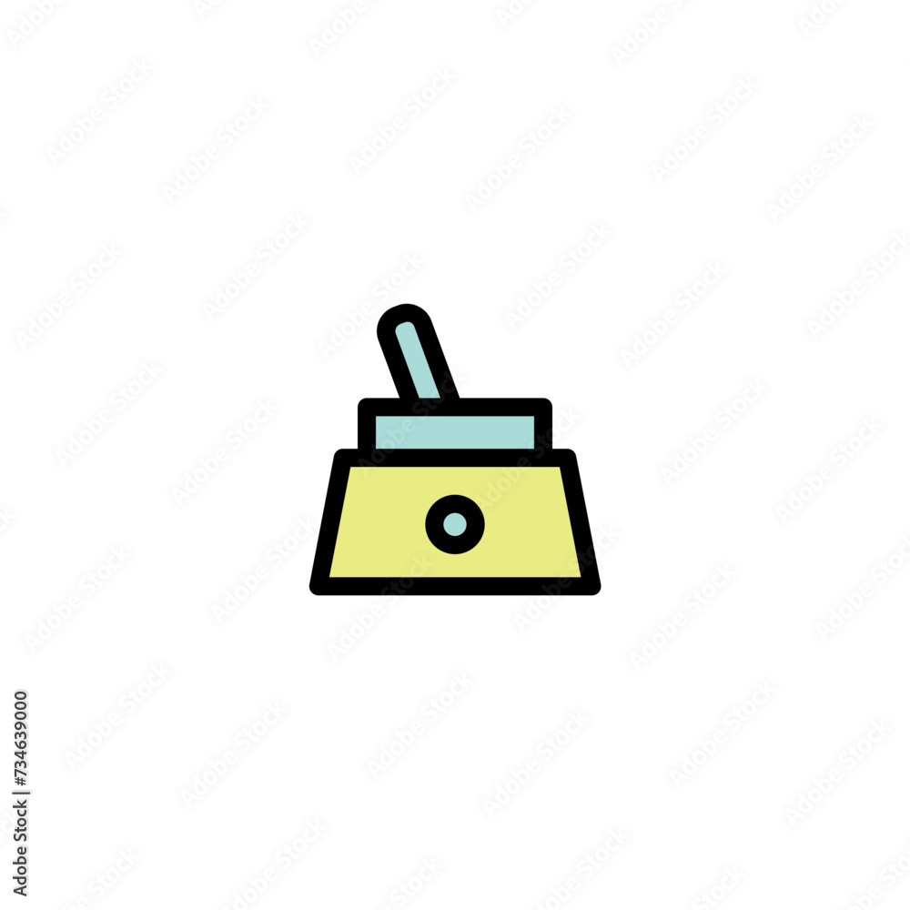 Pot Removal Wax Filled Outline Icon Pot Removal Wax Filled Outline Icon