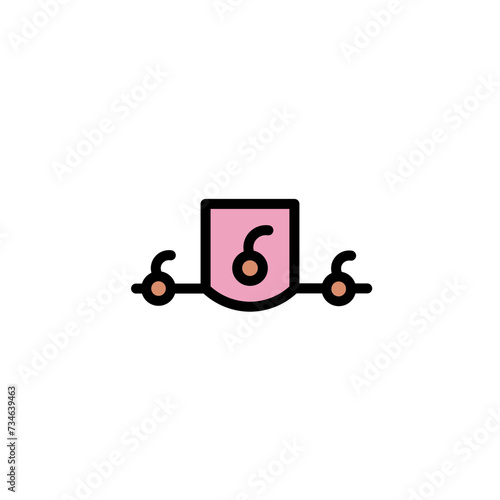 Hair Tool Loss Filled Outline Icon