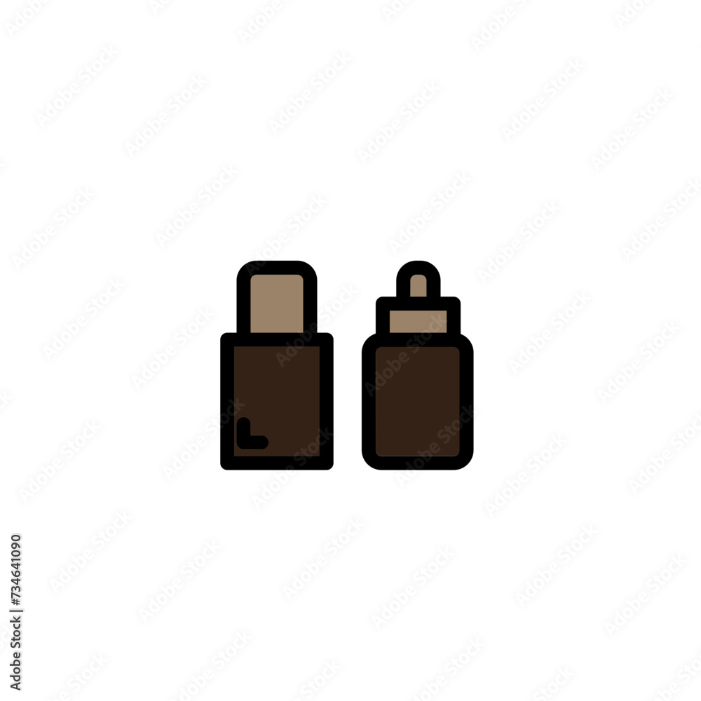 Beauty Hair Salon Filled Outline Icon Beauty Hair Salon Filled Outline Icon