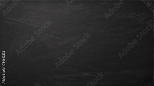 background blank black school