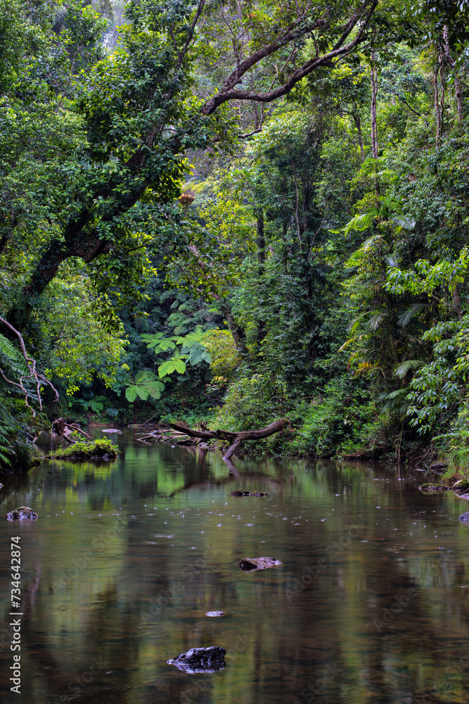 Mobo Crater, Atherton Tablelands, Queensland, Australia Mobo Crater, Atherton Tablelands, Queensland, Australia