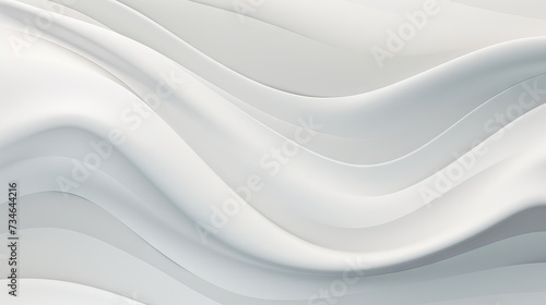 Clean and polished white abstract design