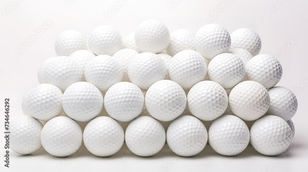 golf ball arrangement with top view golf ball arrangement with top view