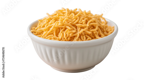 Aloo Sev presented in a single-product prompt with top