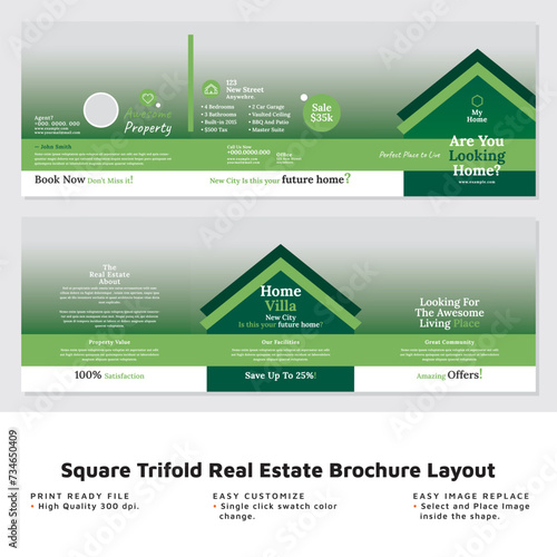 Trifold Real Estate Brochure 