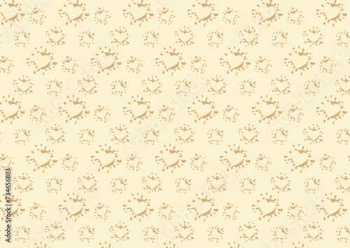 A background with a soft and romantic color palette, bringing a warm sense of love. The orderly and elegant heart pattern creates a captivating design. Ideal for design projects looking to celebrate a