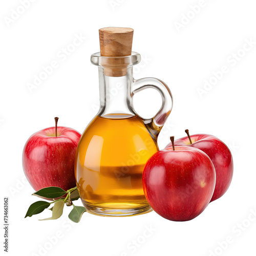 fresh raw organic czar apple oil in glass bowl png isolated on white background with clipping path. natural organic dripping serum herbal medicine rich of vitamins concept. selective focus
