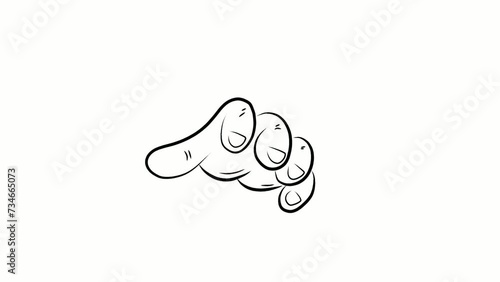 cartoon hand sketch drawing illustration