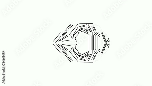 line art detailing drawing of sport helmet