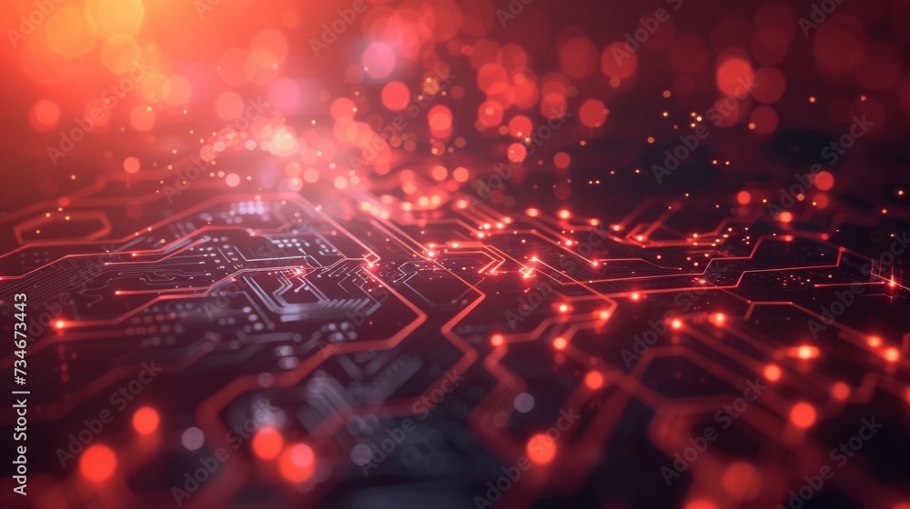 © tonstock - Quantum computer systems with AI neurons and electronic circuits enhance global data connectivity. © tonstock - Quantum computer systems with AI neurons and electronic circuits enhance global data connectivity.