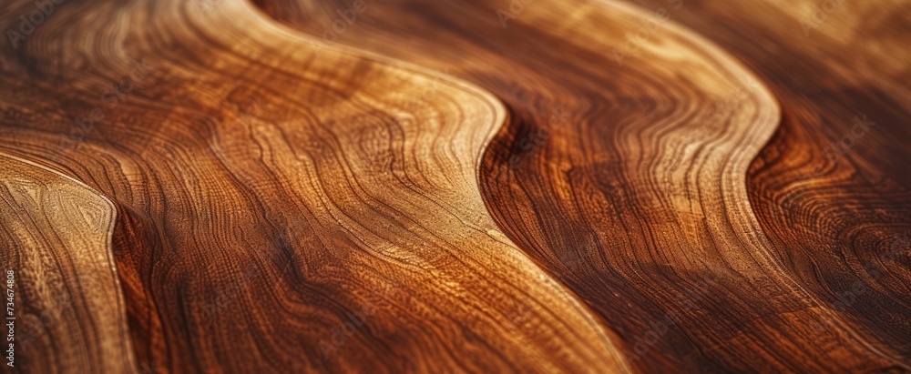 Obraz premium Close-Up Textural Elegance: Exquisite Wooden Grain Patterns Captured in Intricate Details for Artistic and Naturalistic Imagery