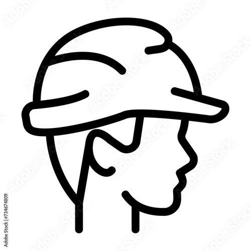 builder outline icon