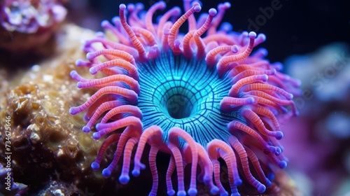 colony coral polyp