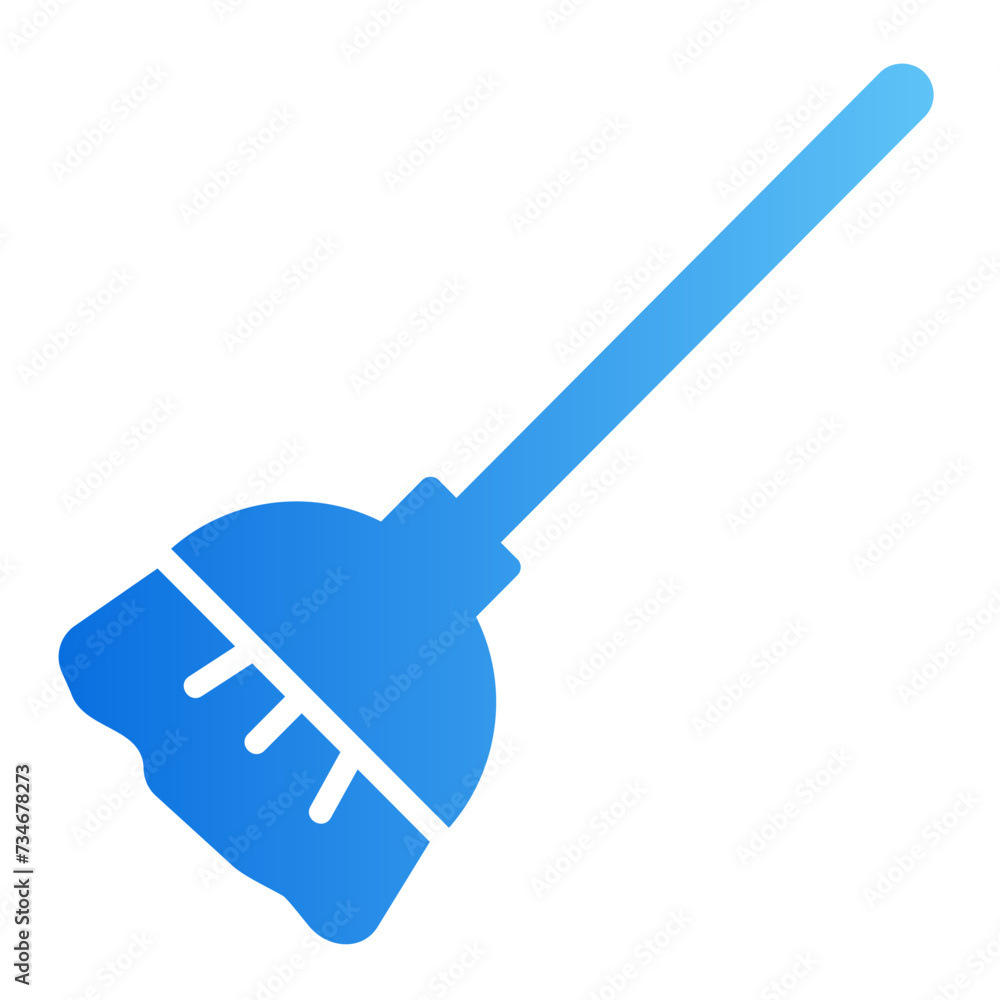 broom gradient icon broom gradient icon