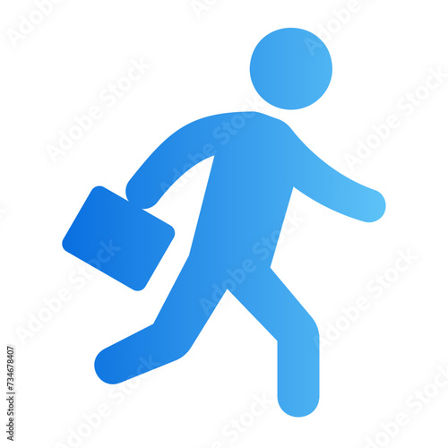working gradient icon