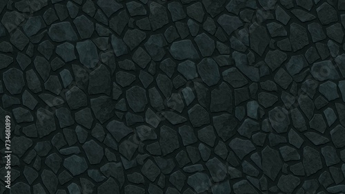 Stone texture dark blue for wallpaper background or cover page