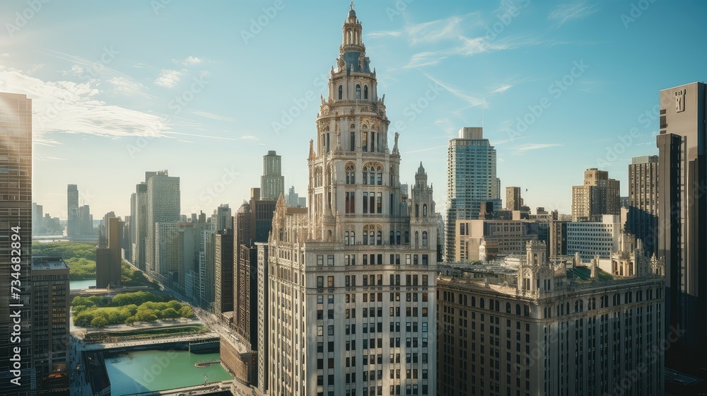 Obraz premium landmark woolworth building