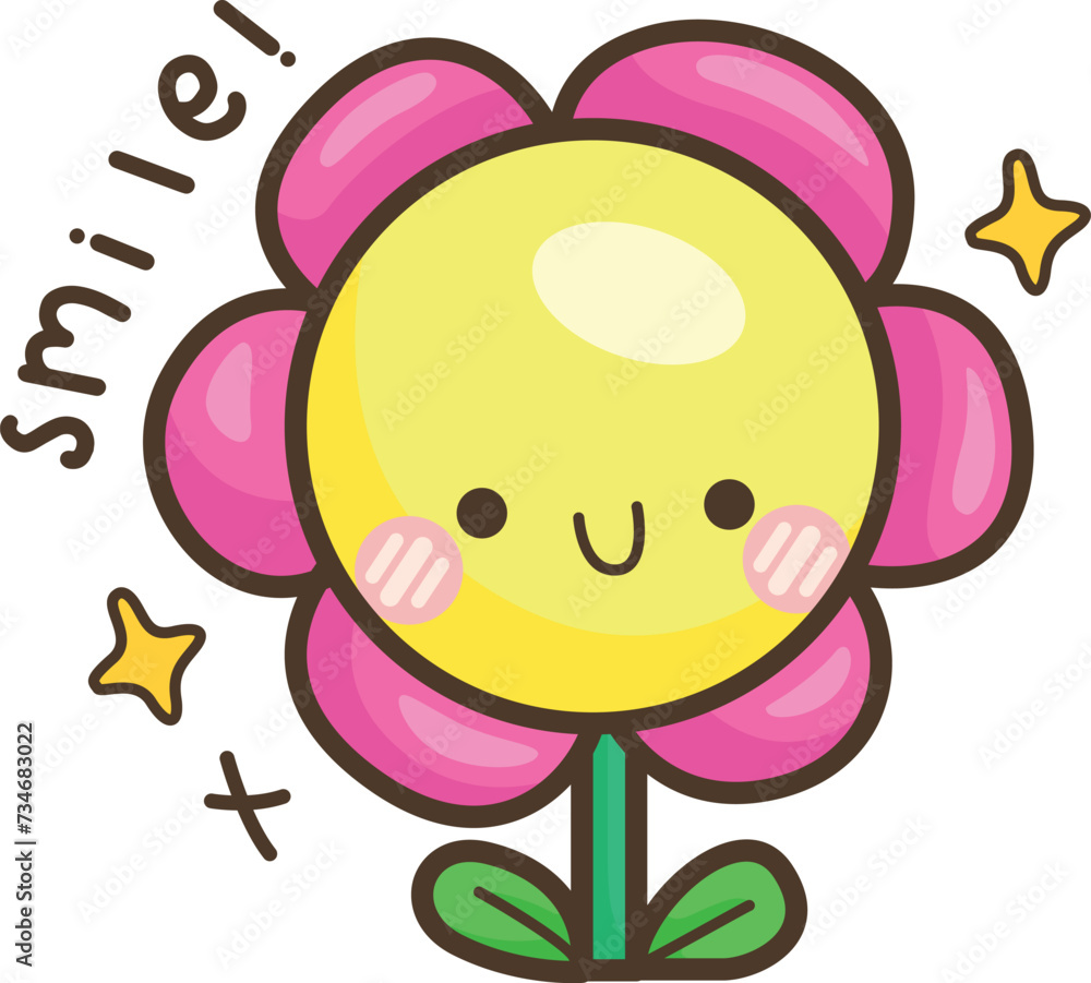Obraz premium a vector of a flower