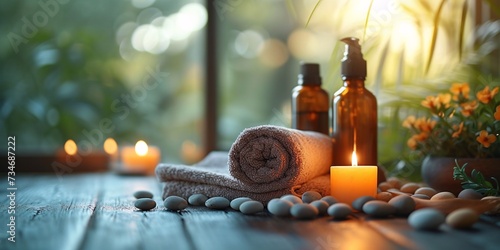Rolling Out the Rug: A Spa-like Experience with Essential Oils and Candles Generative AI