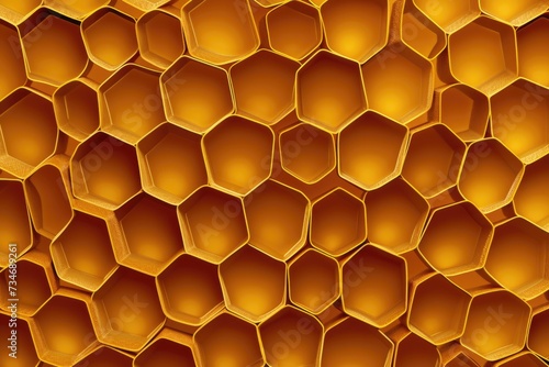 Honeycomb style background. 