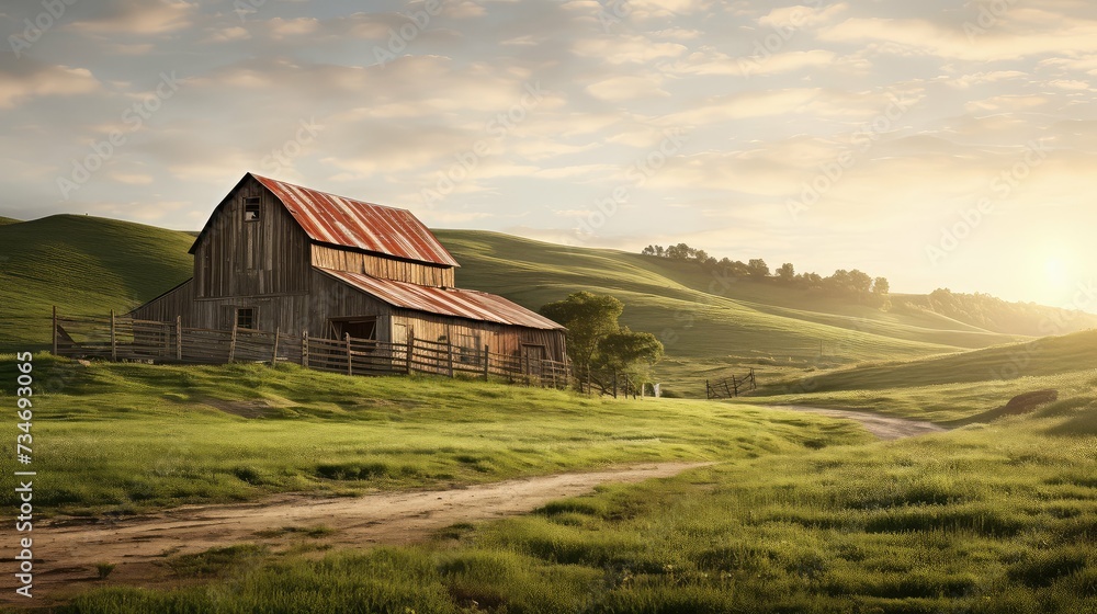 side country barn