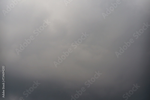 Gray clouds in the sky. Natural background.