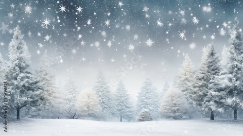 celebration holiday background snowflakes © PikePicture