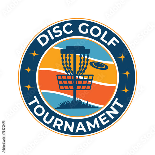 Disc Golf logo design