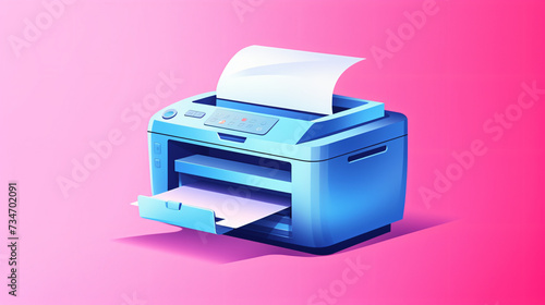 Paper printer.