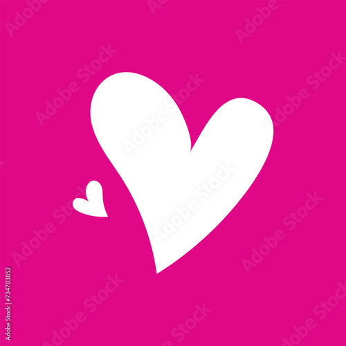 Valente's Day Vector Illustration Icon Love Valentine's Day14 February Icon photo