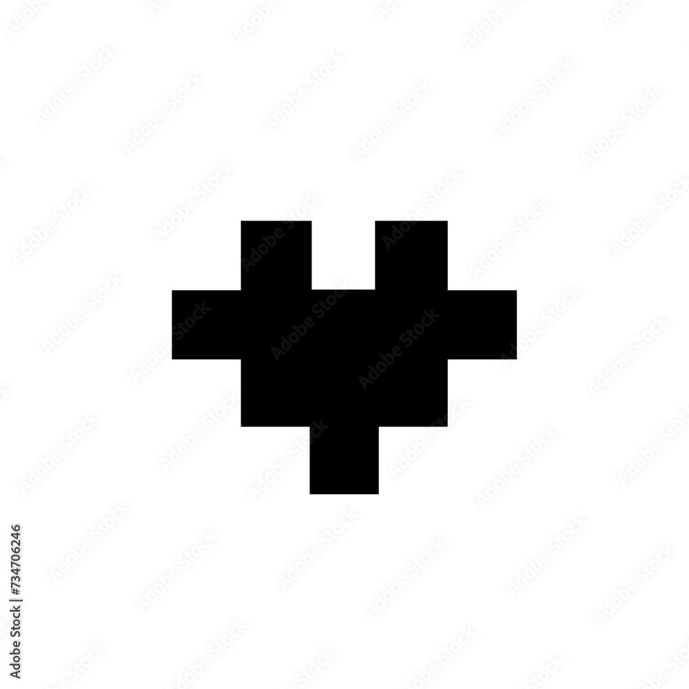 Love pixel icon, logo, shape, symbol, arts, design, icon Love pixel icon, logo, shape, symbol, arts, design, icon