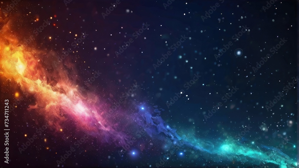 Fototapeta premium space galaxy background