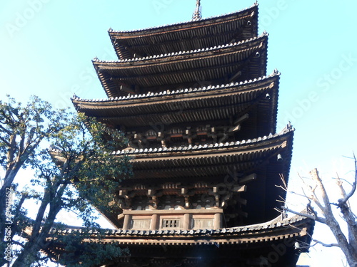 京都東寺五重塔