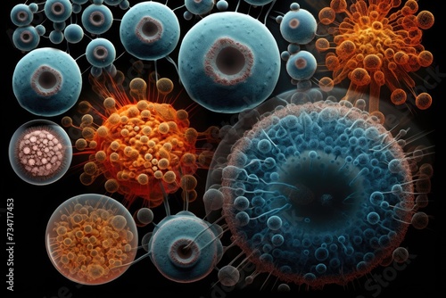 Compelling macro and microscopic views of immune system biology photo