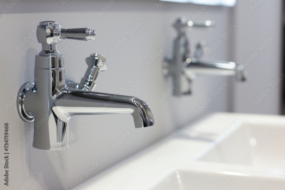 wallmounted faucets paired with matching sink units wallmounted faucets paired with matching sink units