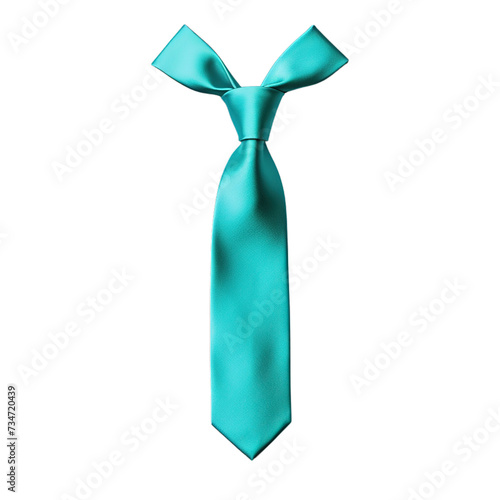 Obraz na płótnie green Necktie Knot Isolated Transparent Background Formalwear Accessory Product Image, hanging classy tie w salonie