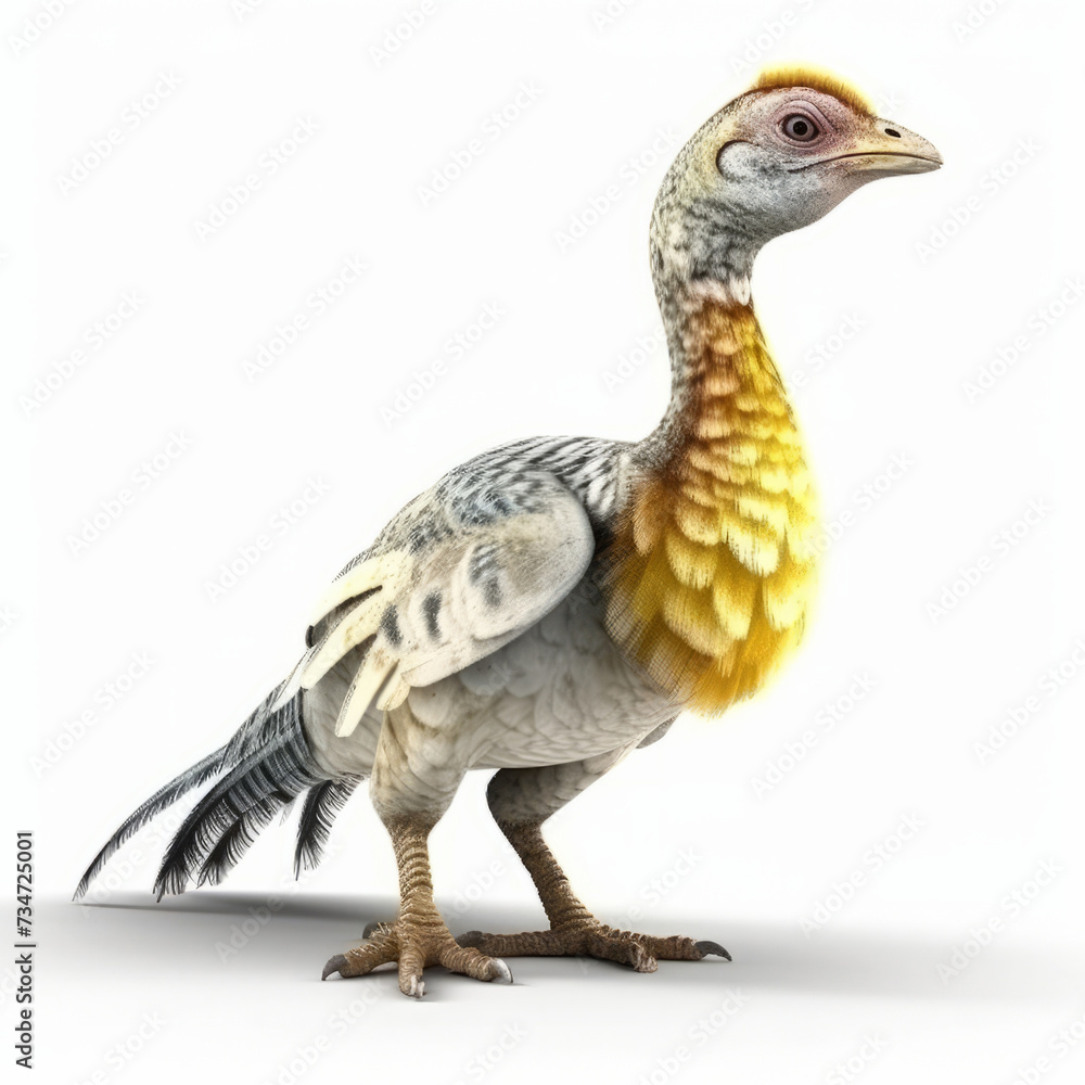 Fototapeta premium Oviraptor PNG Cutout, Generative AI