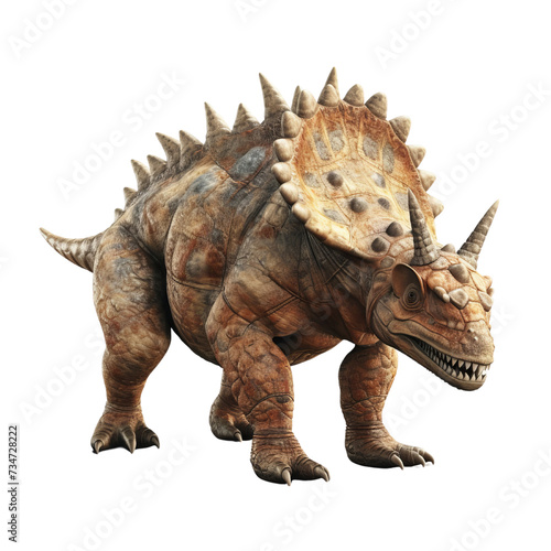 Protoceratops PNG Cutout, Generative AI © sulthan