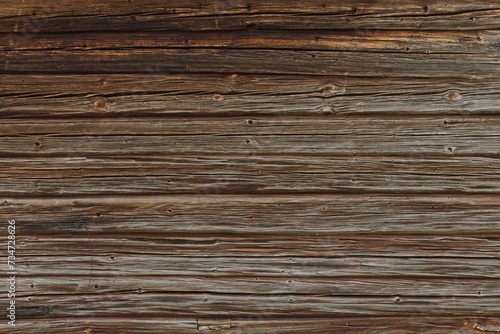 Closeup background of old wood boards.