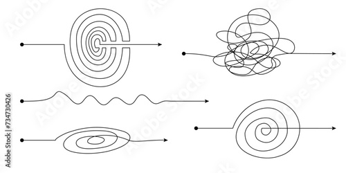 Don't Let Complexity Confuse You: Find the Clear Path with Playful Lines, Simple Solutions, and a Straightforward Journey to Your Goal
